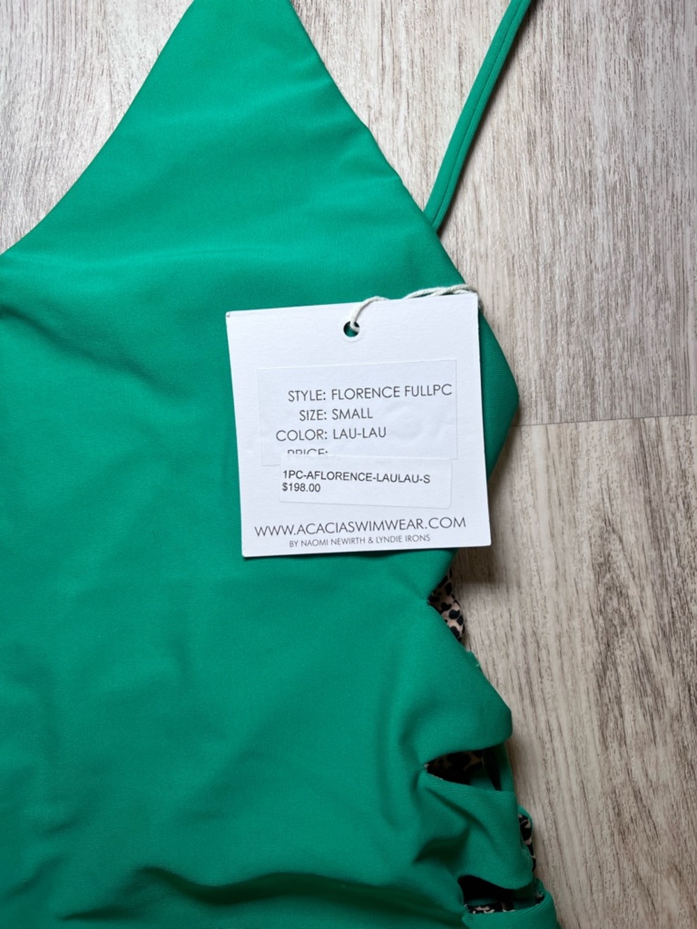 Acacia One-Piece Swimsuit with Side Cutouts NWT. - Picture 7 of 9